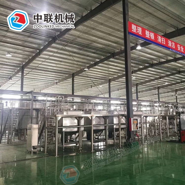 整套烏龍茶飲料生產(chǎn)線(xiàn)設備