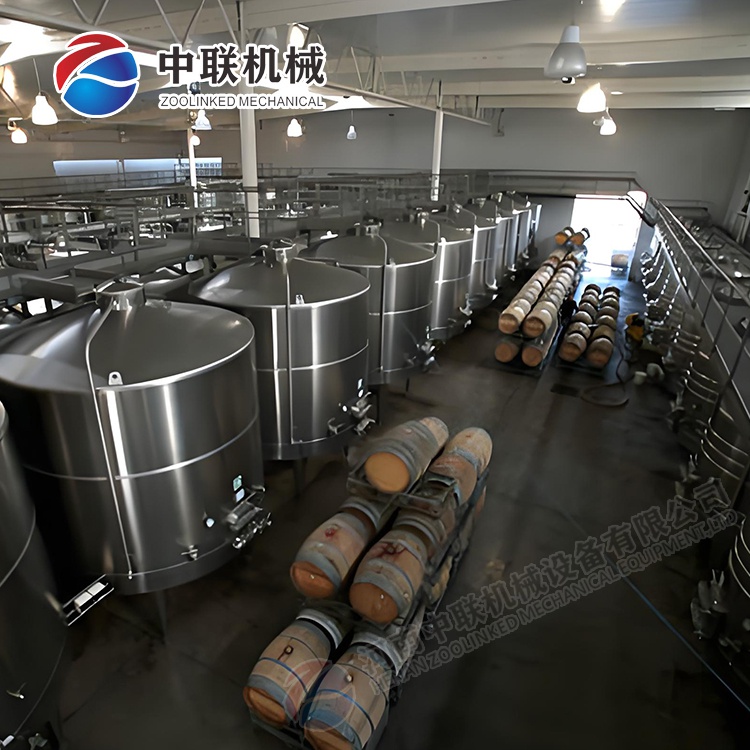 整套蘋(píng)果醋飲料生產(chǎn)設備